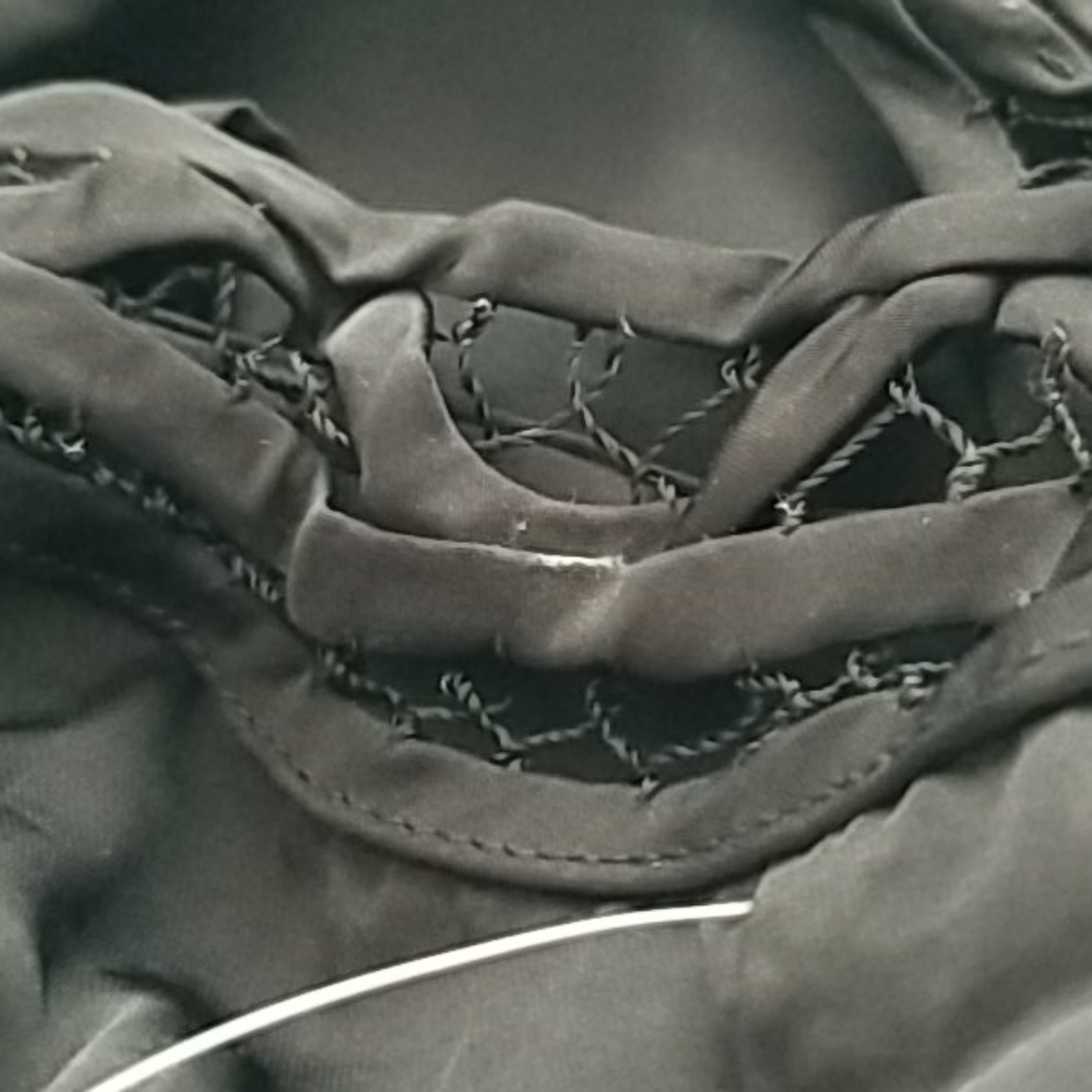 Free People Blouson Brami Black Crop Top - Picture 12 of 12